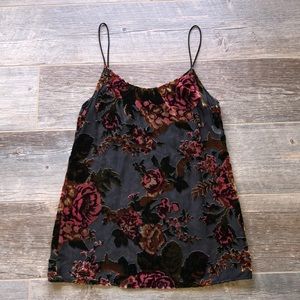 Urban Outfitters Lilac Wine Burnt Velvet Dress S